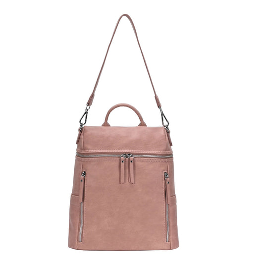 brands like mms design studio vegan leather backpack Miztique Sienna Purse | or Nylon Utility Backpack for Women | Shoulder Bag with Adjustable Straps 12 Backpack Straps Mms Katie Womens Tan Convertible