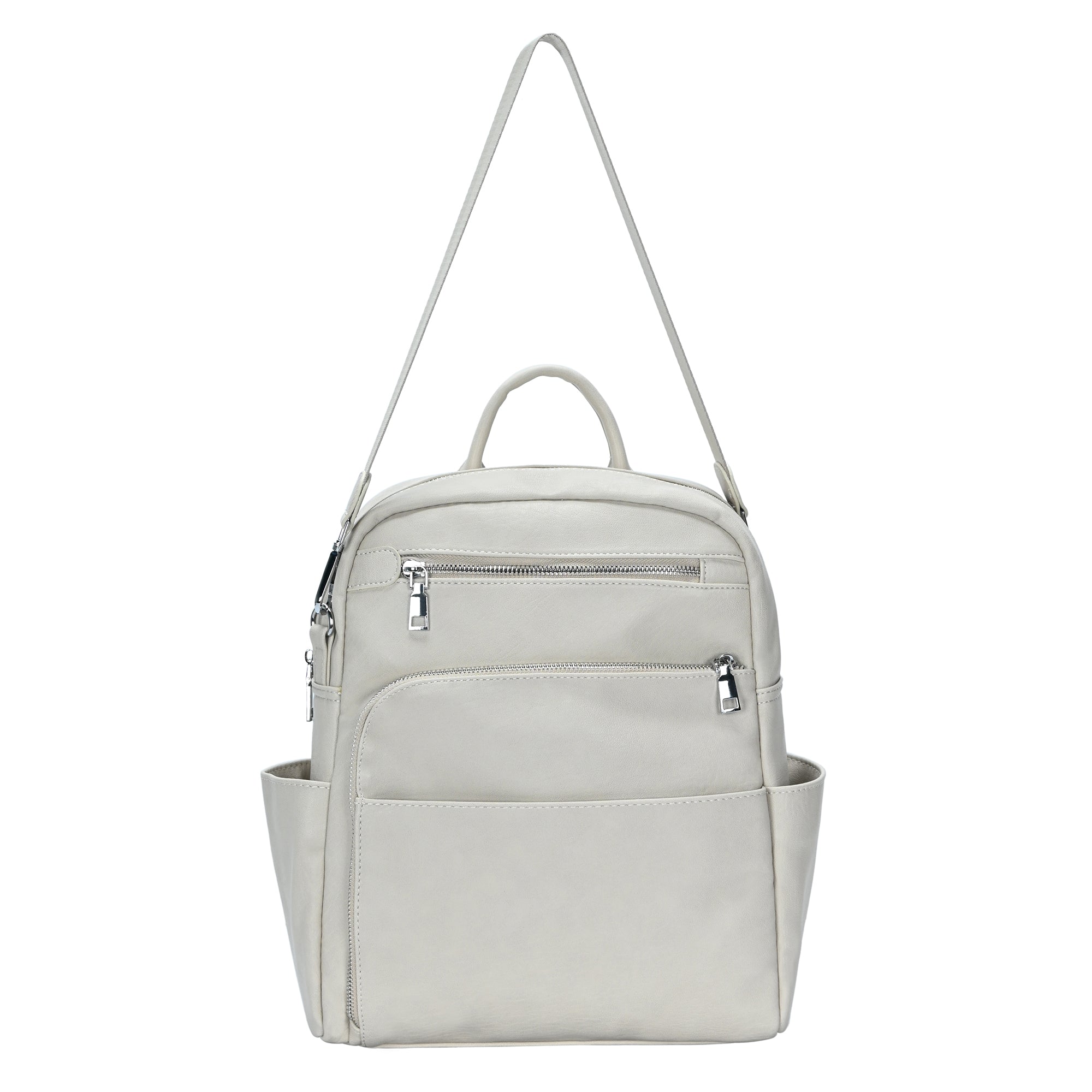 バッグ POLY DAILY LOGO BACKPACK The Willa Backpack Vegan Leather Versatile with Multiple