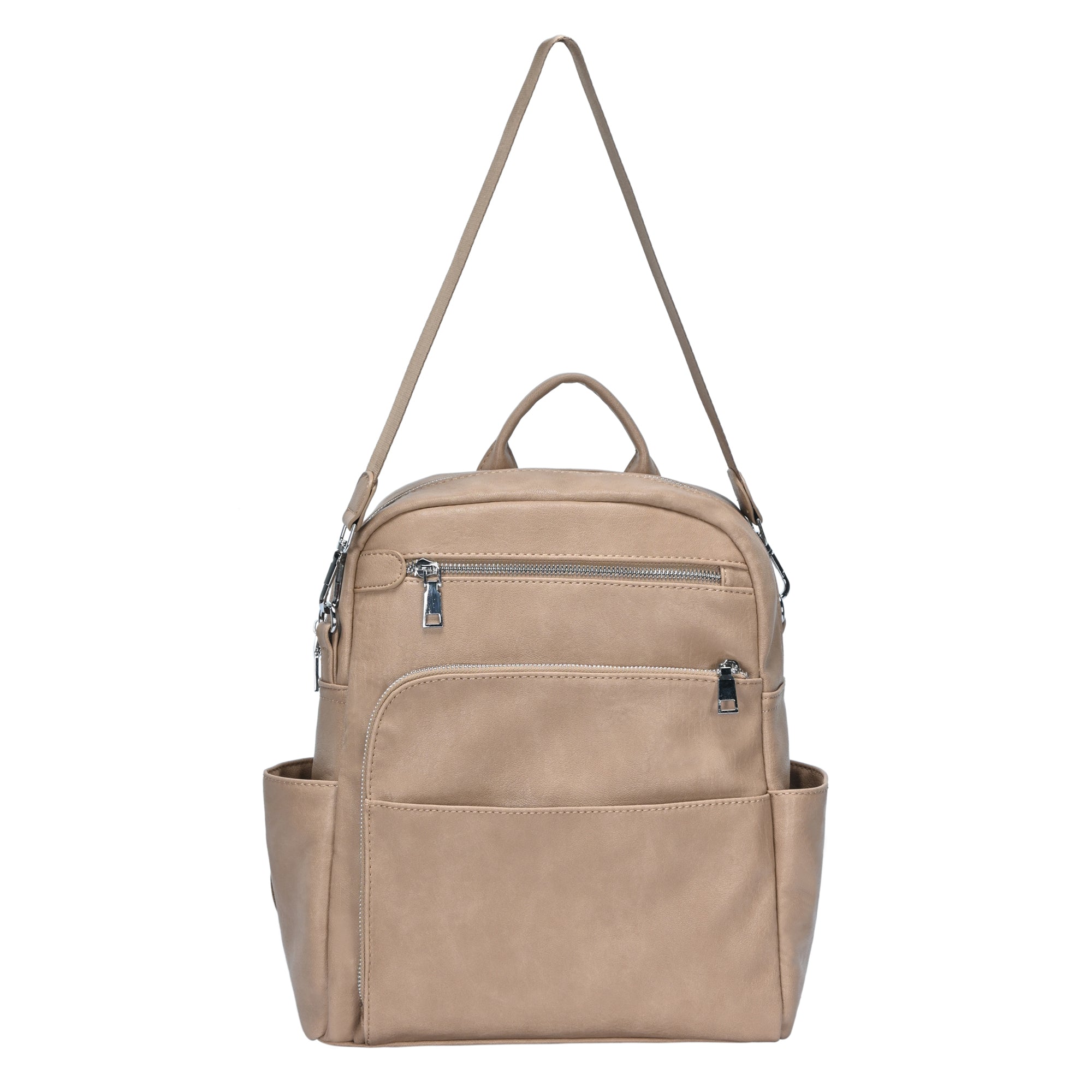 The Willa Backpack Vegan Leather Versatile with Multiple